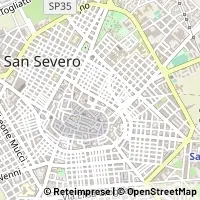 Map San Severo