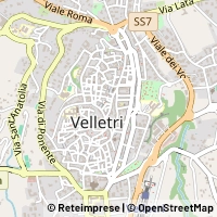 Mapa Velletri