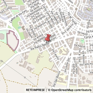 Mappa Via Pietro Nenni, 81, 71016 San Severo, Foggia (Puglia)