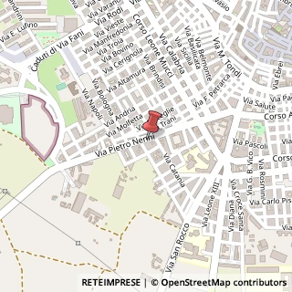 Mappa Via Pietro Nenni, 82, 71016 San Severo, Foggia (Puglia)