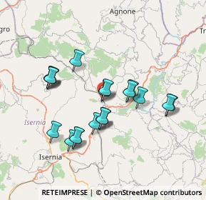 Mappa SP 78 Aquilonia, 86097 Pescolanciano IS, Italia (6.865)