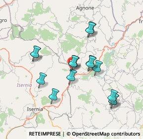 Mappa SP 78 Aquilonia, 86097 Pescolanciano IS, Italia (7.21733)