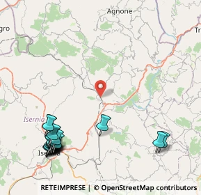 Mappa SP 78 Aquilonia, 86097 Pescolanciano IS, Italia (12.0795)