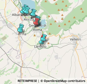 Mappa SP Appia Vecchia, 00075 Lanuvio RM (4.2425)