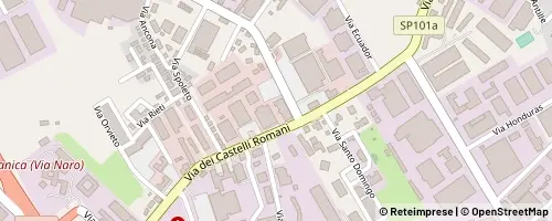 Mappa Pomezia