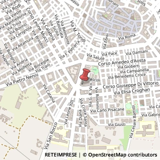 Mappa Via Don Felice Canelli, 2, 71016 San Severo, Foggia (Puglia)