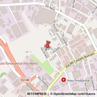 Mappa Via Castelli Romani, 40/A, 00040 Pomezia, Roma (Lazio)