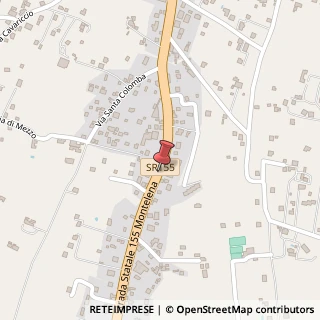 Mappa Via S. Colomba, 465, 03011 Alatri, Frosinone (Lazio)