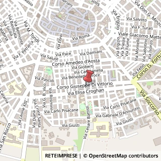 Mappa Corso Giuseppe di Vittorio, 135, 71016 San Severo, Foggia (Puglia)