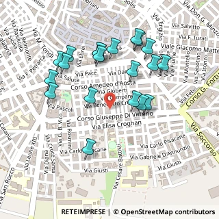 Mappa Corso Giuseppe di Vittorio, 71016 San Severo FG, Italia (0.2605)