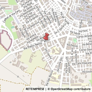 Mappa Via Pietro Nenni, 56, 71016 San Severo, Foggia (Puglia)