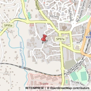 Mappa Via Bastioni, 37A, 00049 Velletri, Roma (Lazio)