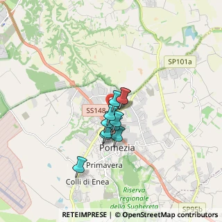 Mappa Largo Urbino, 00071 Pomezia RM, Italia (1.07909)