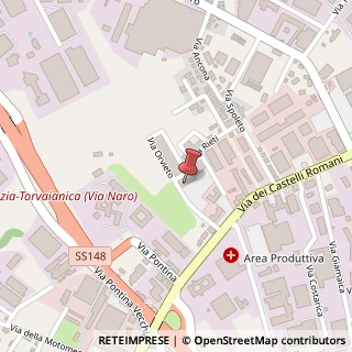 Mappa Via Orvieto, 14, 00040 Pomezia, Roma (Lazio)