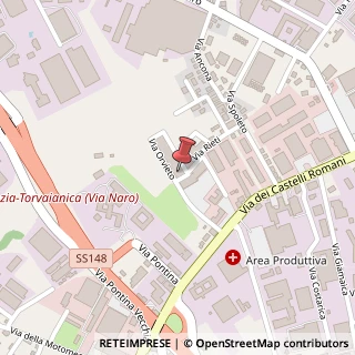 Mappa Via Orvieto, 20, 00071 Pomezia, Roma (Lazio)