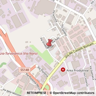 Mappa Via Orvieto, 42, 00071 Pomezia, Roma (Lazio)