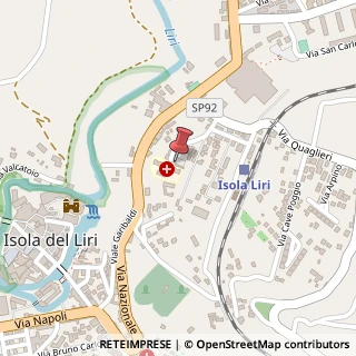 Mappa Via Ospedale, 9-17, 03036 Isola del Liri, Frosinone (Lazio)