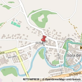 Mappa Via Roma, 8, 03036 Isola del Liri, Frosinone (Lazio)