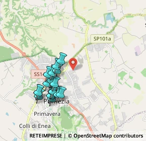 Mappa Via Honduras, 00071 Pomezia RM, Italia (1.93278)