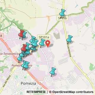 Mappa Via Honduras, 00071 Pomezia RM, Italia (1.136)