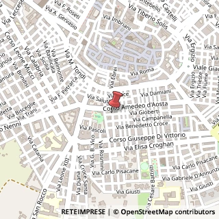 Mappa Via Vincenzo Gioberti,  13, 71100 San Severo, Foggia (Puglia)