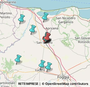 Mappa Via Cairoli, 71017 Torremaggiore FG, Italia (10.10667)