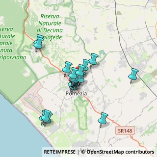 Mappa Via dei Castelli Romani, 00071 Pomezia RM, Italia (3.0855)