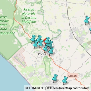 Mappa Via dei Castelli Romani, 00071 Pomezia RM, Italia (3.74462)