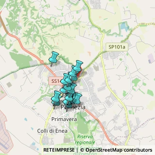 Mappa Via dei Castelli Romani, 00071 Pomezia RM, Italia (1.51684)