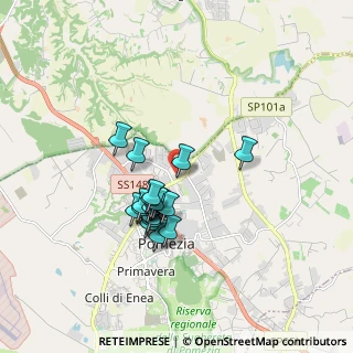 Mappa Via dei Castelli Romani, 00071 Pomezia RM, Italia (1.4655)