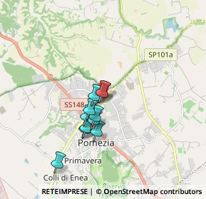 Mappa Via dei Castelli Romani, 00071 Pomezia RM, Italia (1.35909)