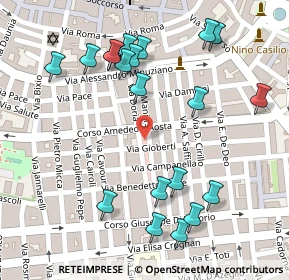 Mappa Via Andrea Doria, 71016 San Severo FG, Italia (0.152)