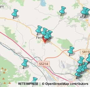 Mappa Via Paolo Borsellino, 03013 Ferentino FR, Italia (6.56)