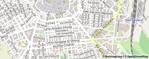 Mappa San Severo