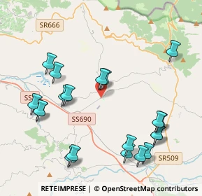 Mappa Via Stradone, 03041 Alvito FR, Italia (4.924)