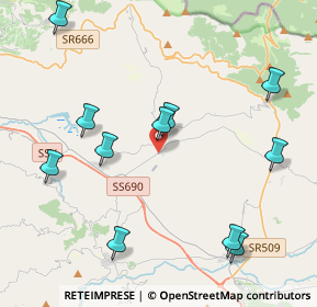 Mappa Via Stradone, 03041 Alvito FR, Italia (4.96727)