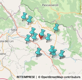 Mappa Via Stradone, 03041 Alvito FR, Italia (6.60071)