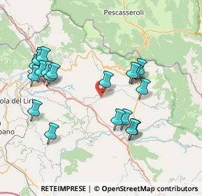 Mappa Via Stradone, 03041 Alvito FR, Italia (8.583)