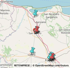 Mappa Corso Leone Mucci ang, 71016 San Severo FG, Italia (20.63077)