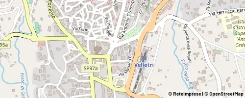 Mappa Velletri