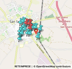 Mappa Via Marconi, 71016 San Severo FG, Italia (0.6845)