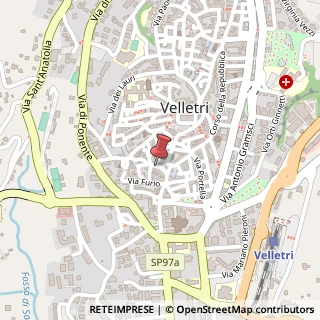 Mappa Via San Francesco, 9, 00049 Velletri, Roma (Lazio)