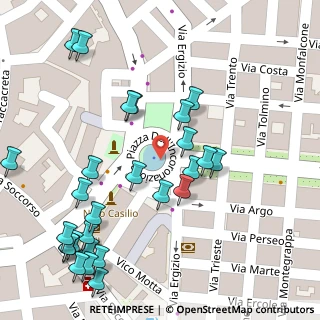 Mappa Piazza dell'Incoronazione, 71016 San Severo FG, Italia (0.05926)