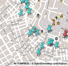 Mappa Via Matteo Tondi, 71016 San Severo FG, Italia (0.1575)