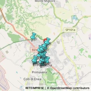 Mappa Via Padova, 00071 Pomezia RM, Italia (1.61632)