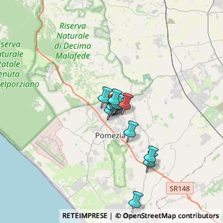Mappa Via Padova, 00071 Pomezia RM, Italia (3.025)