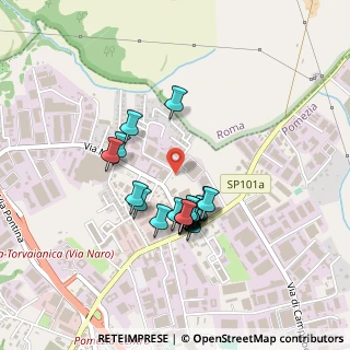 Mappa Via Padova, 00071 Pomezia RM, Italia (0.3875)