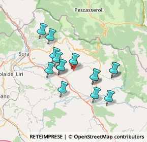 Mappa Strada Provinciale, 03041 Alvito FR, Italia (6.36867)