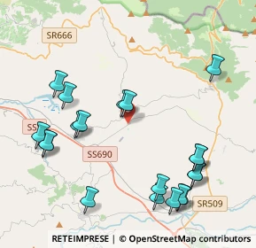 Mappa Strada Provinciale, 03041 Alvito FR, Italia (5.0245)