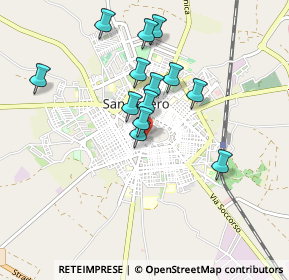 Mappa Via Normanni, 71016 San Severo FG, Italia (0.82462)